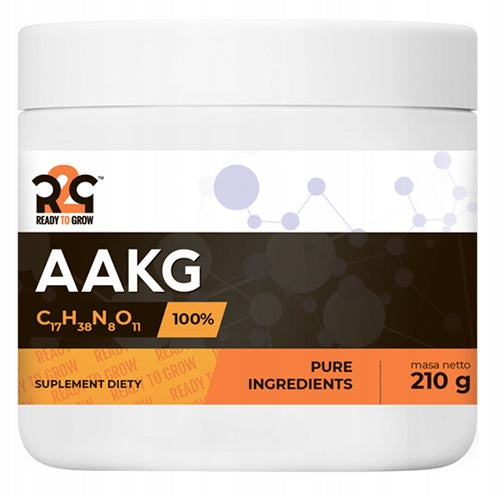 R2G AAKG Mega Pump Strength Before Training Muscle Mass 210g Natural