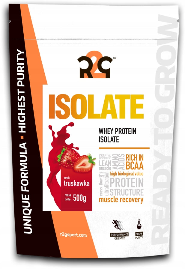 R2G ISOLATE Whey Protein Isolate Conditioner WPI Whey Protein 500g