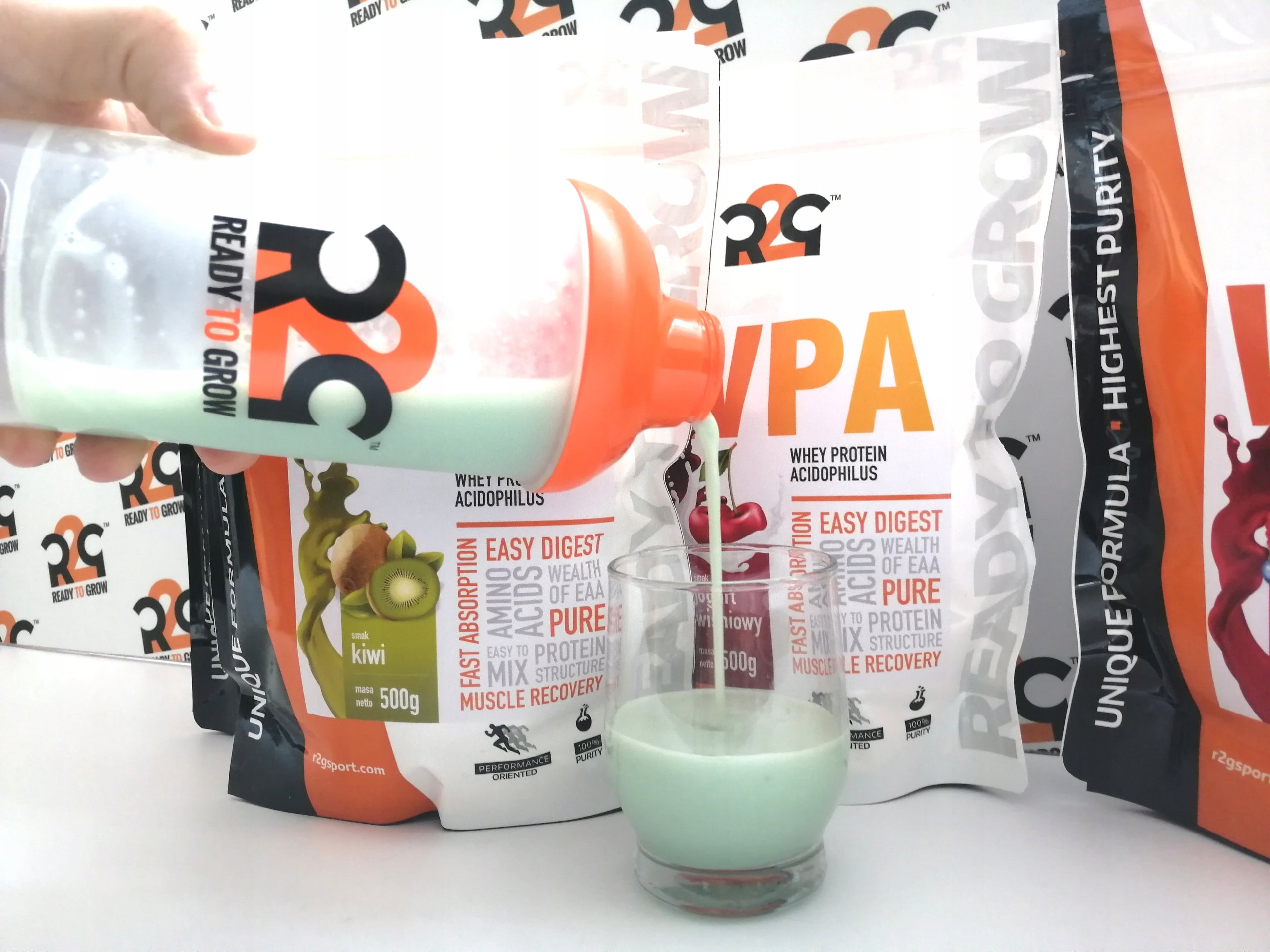 R2G WPA Protein Conditioner without sugar and lactose + probiotic 500g Cheesecake Expiration date not specified