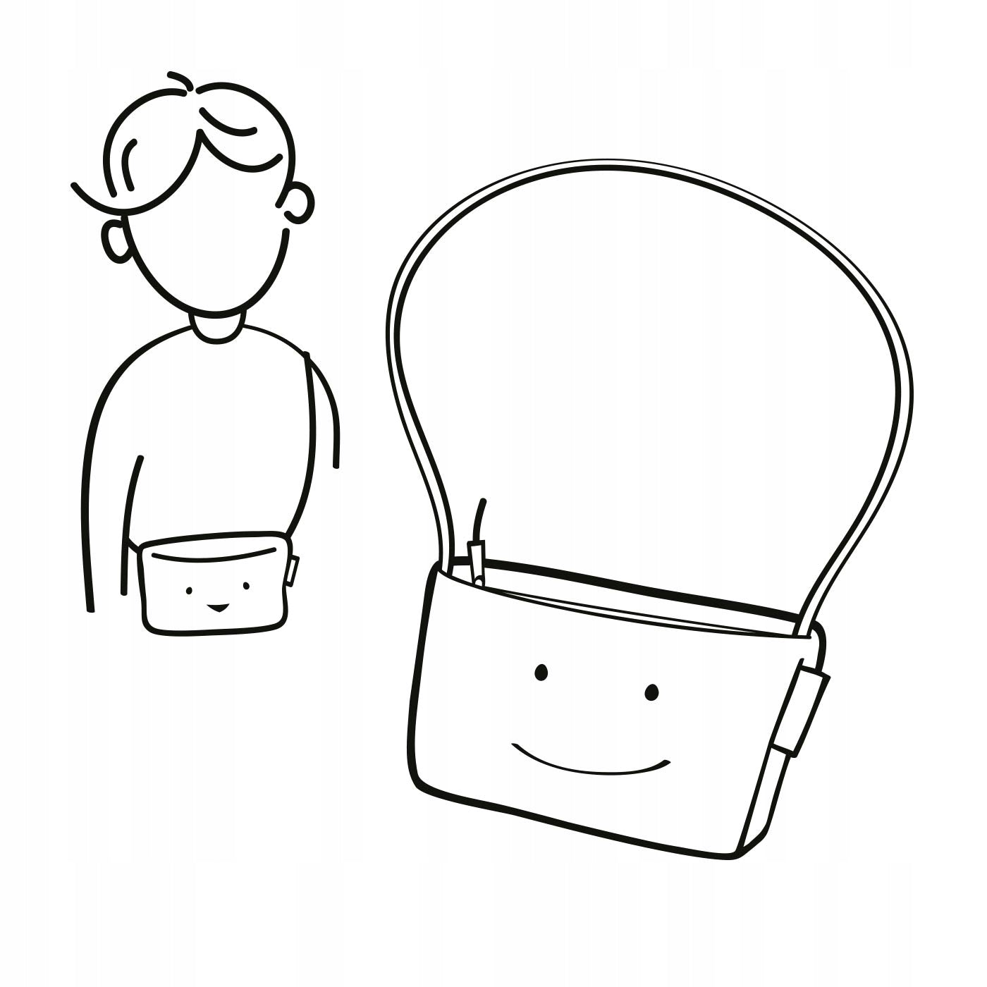 R45 Children's bag Reisenthel Itbag Kids ABC Dimensions small (smaller than A4)