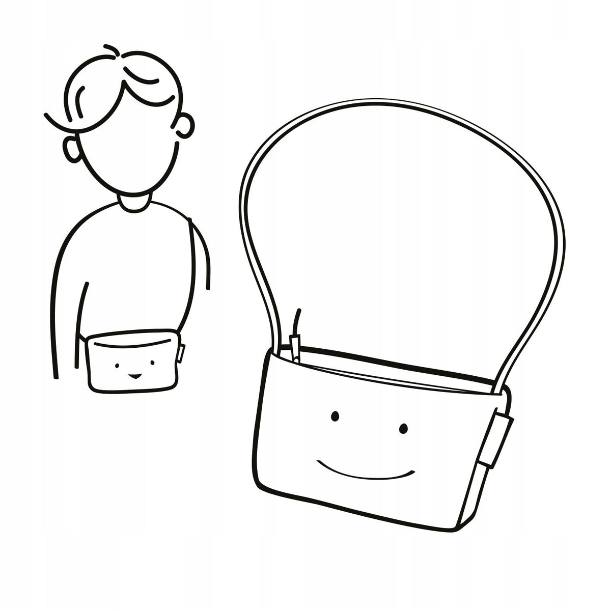 R45 Children's bag Reisenthel Itbag Kids ABC Dimensions small (smaller than A4)