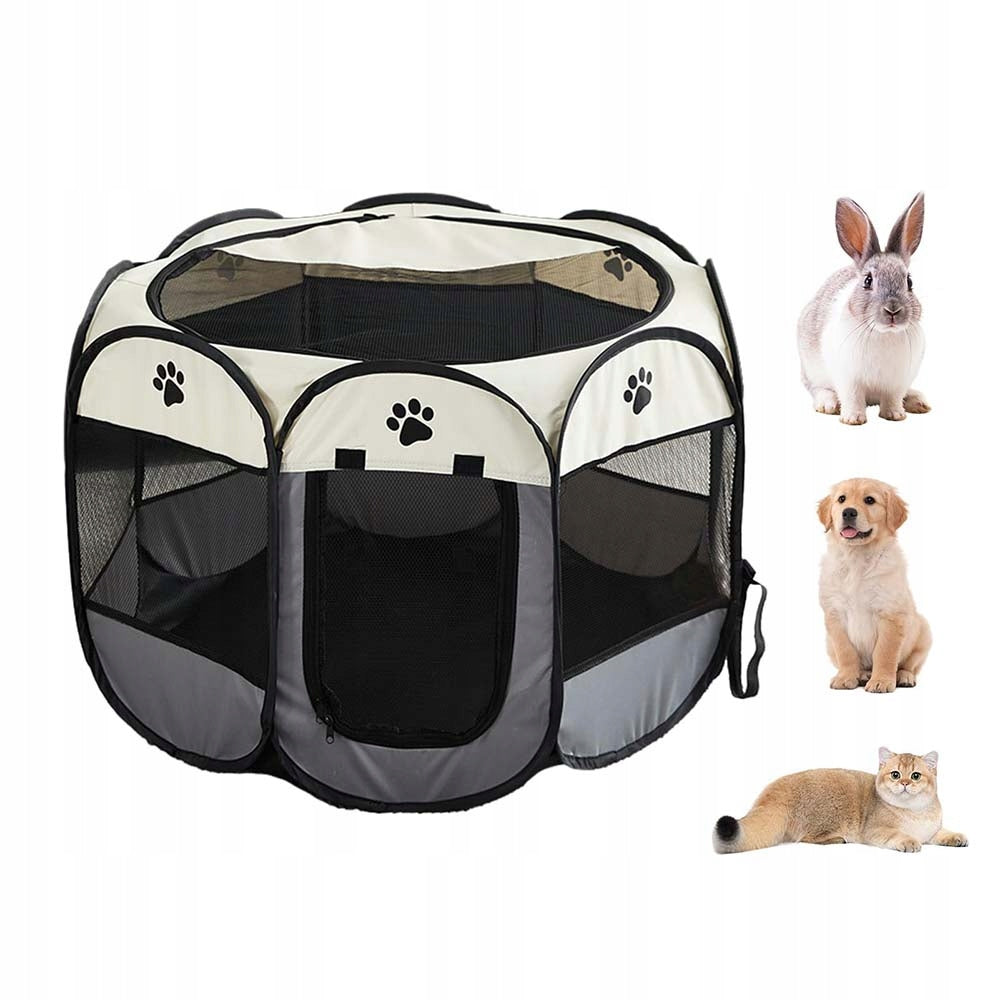 RABBIT CAT PET PLAYPEN FOR HOME FOLDING 91x91x58cm Manufacturer code UJIY115