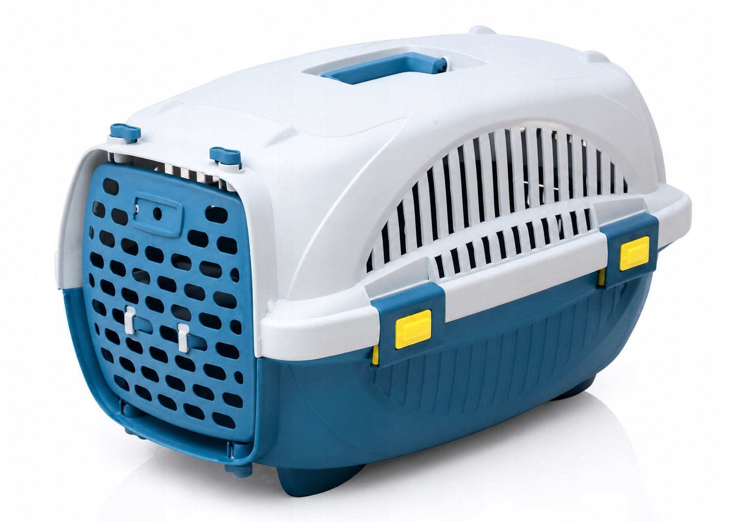 RABBIT DOG CAT TRANSPORTER Plastic Cage Blue 51x34x33 cm Manufacturer code TRANSPORTER DLA ZWIERZĄT KOTA PSA KRÓLIKA