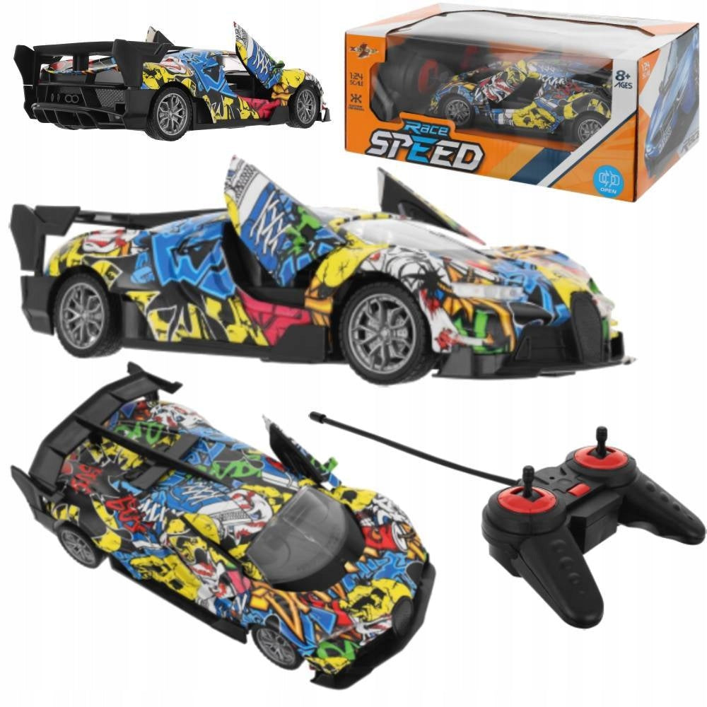 RACING CAR AUTO CONTROLLED REMOTE CONTROL RC 1:24
