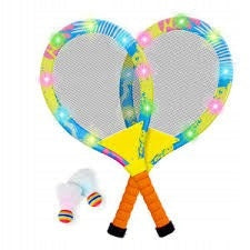RACKETS PADDLES BABINGTON WITH DARTS TENNIS RACKETS GLOWING BADMINTON LE Product weight with unit packaging 1 kg