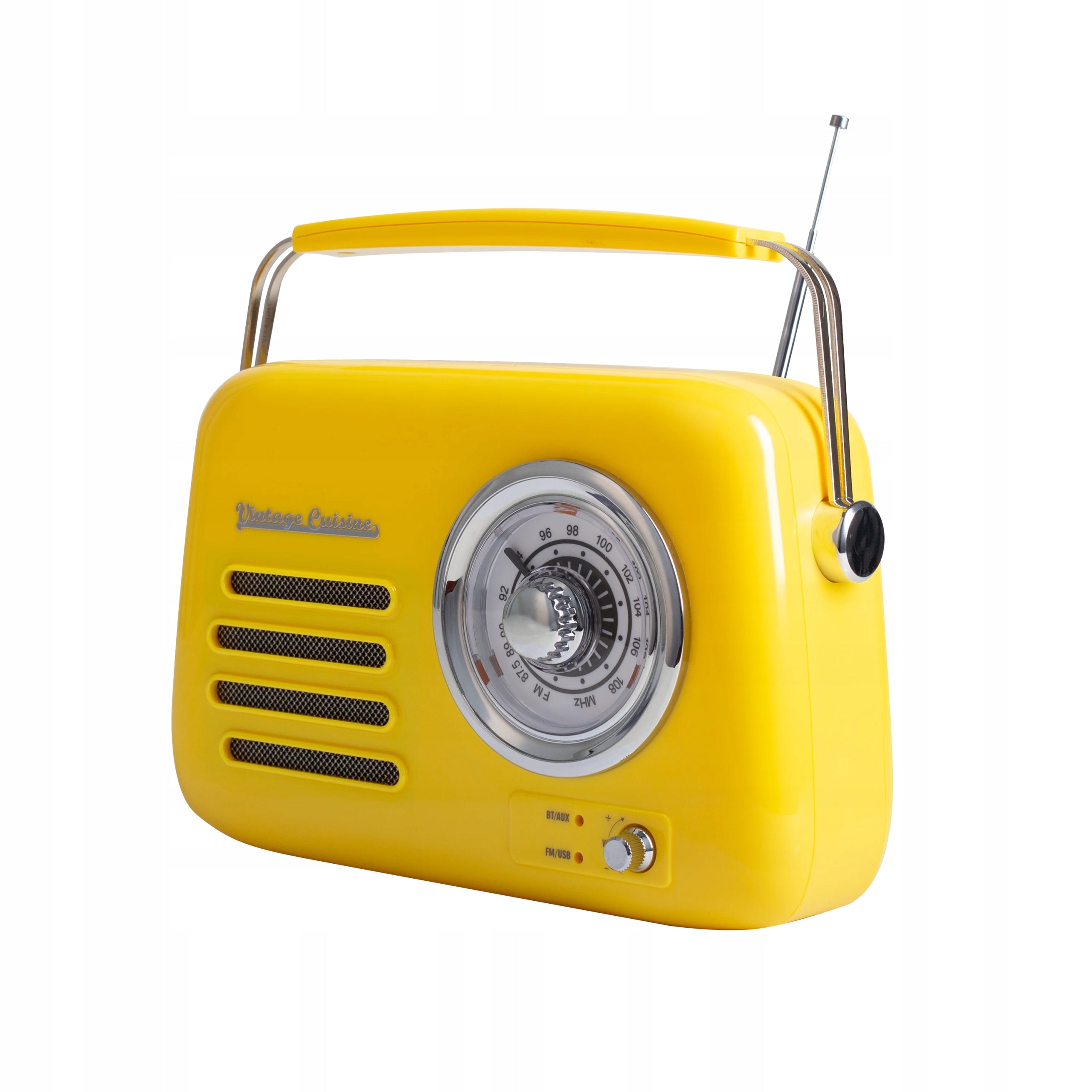 RADIO BLUETOOTH SPEAKER FM Retro Vintage Cuisine finish flash - yellow Packaging status original