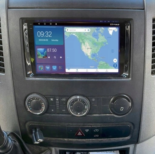 RADIO GPS MERCEDES SPRINTER W906 VITO W639 2006-2019 CARPLAY USB 4/64GB Packaging status original