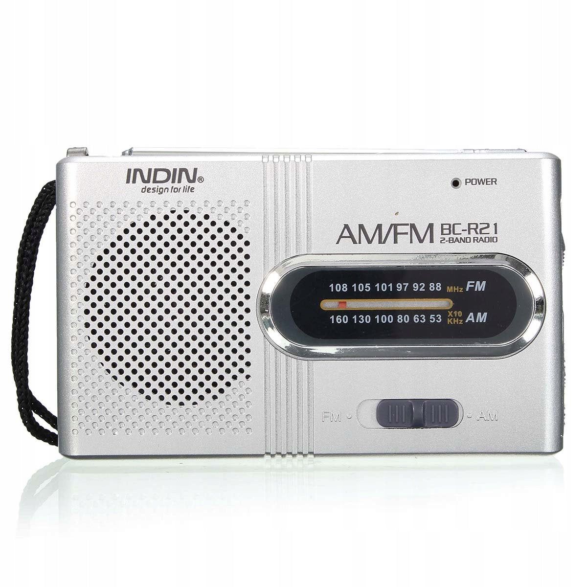RADIO MINI PORTABLE FM BATTERIES SCALE