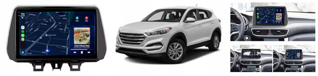 RADIO NAVIGATION HYUNDAI TUCSON 2018-2021 CARPLAY ANDROID 8/256GB SIM Packaging status original