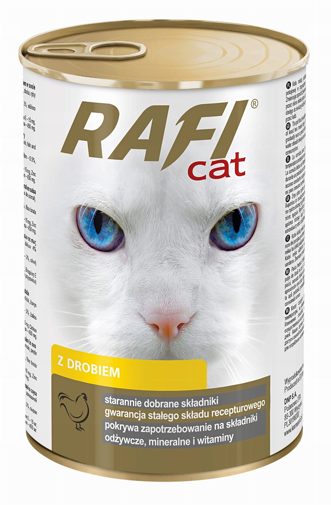 RAFI Cat with poultry in sauce 415g