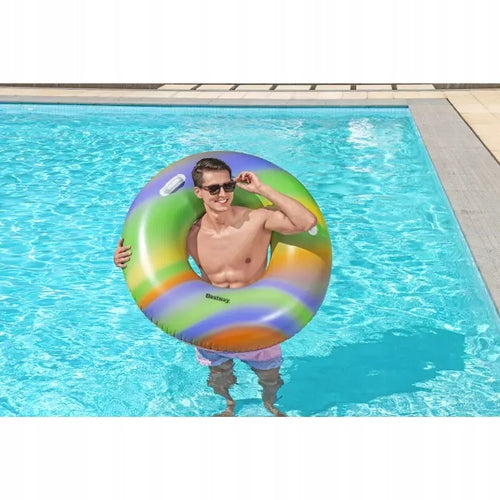 RAINBOW SWIMMING WHEEL 119CM BESTWAY 36352 EAN (GTIN) 6941607325247