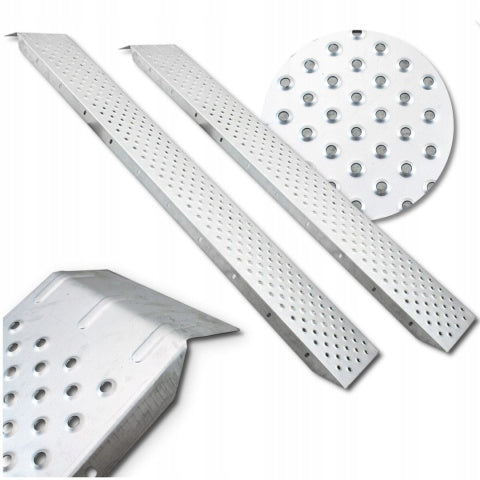 RAMP 160CM STEEL LOADING RAIDS MOTORCYCLE 400KG 2PCS