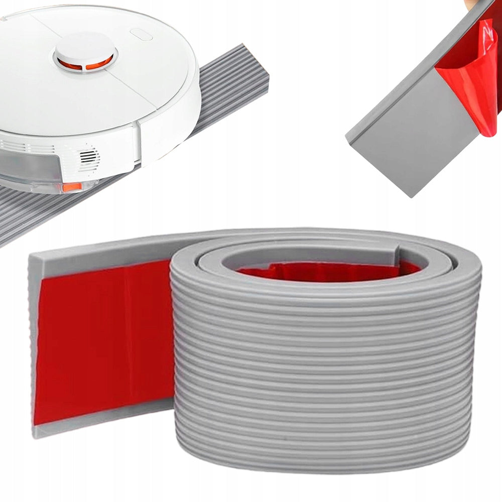 RAMP ROBOT SWEEPING NON-SLIP SAFE FOR THRESHOLDS GREY 150x8x3CM
