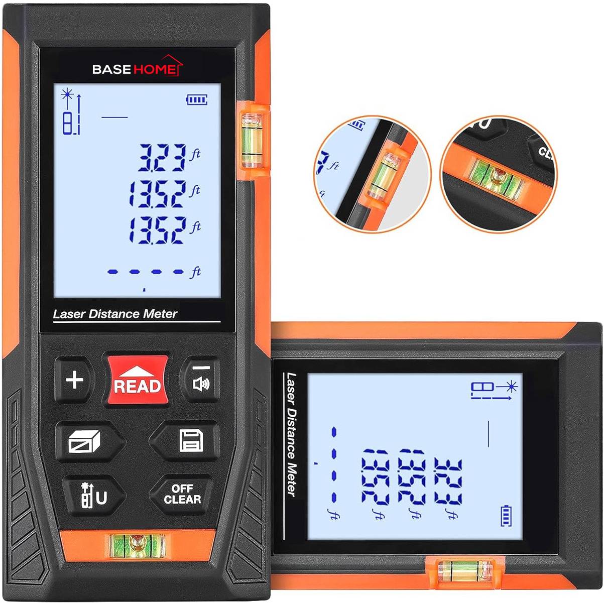 RANGEFINDER LASER DISTANCE METER DIGITAL 40M LEVEL BASEHOME CASE EAN (GTIN) 5906036723126