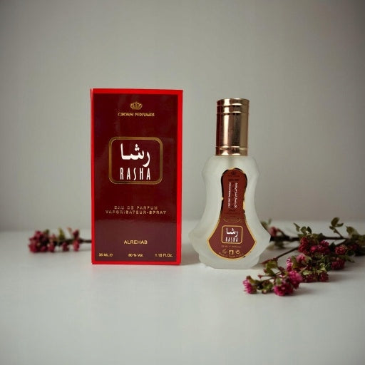 RASHA EAU DE PARFUM WOMEN'S ARABIC PERFUME EDP 35 ML AL REHAB Manufacturer code 6281110003387