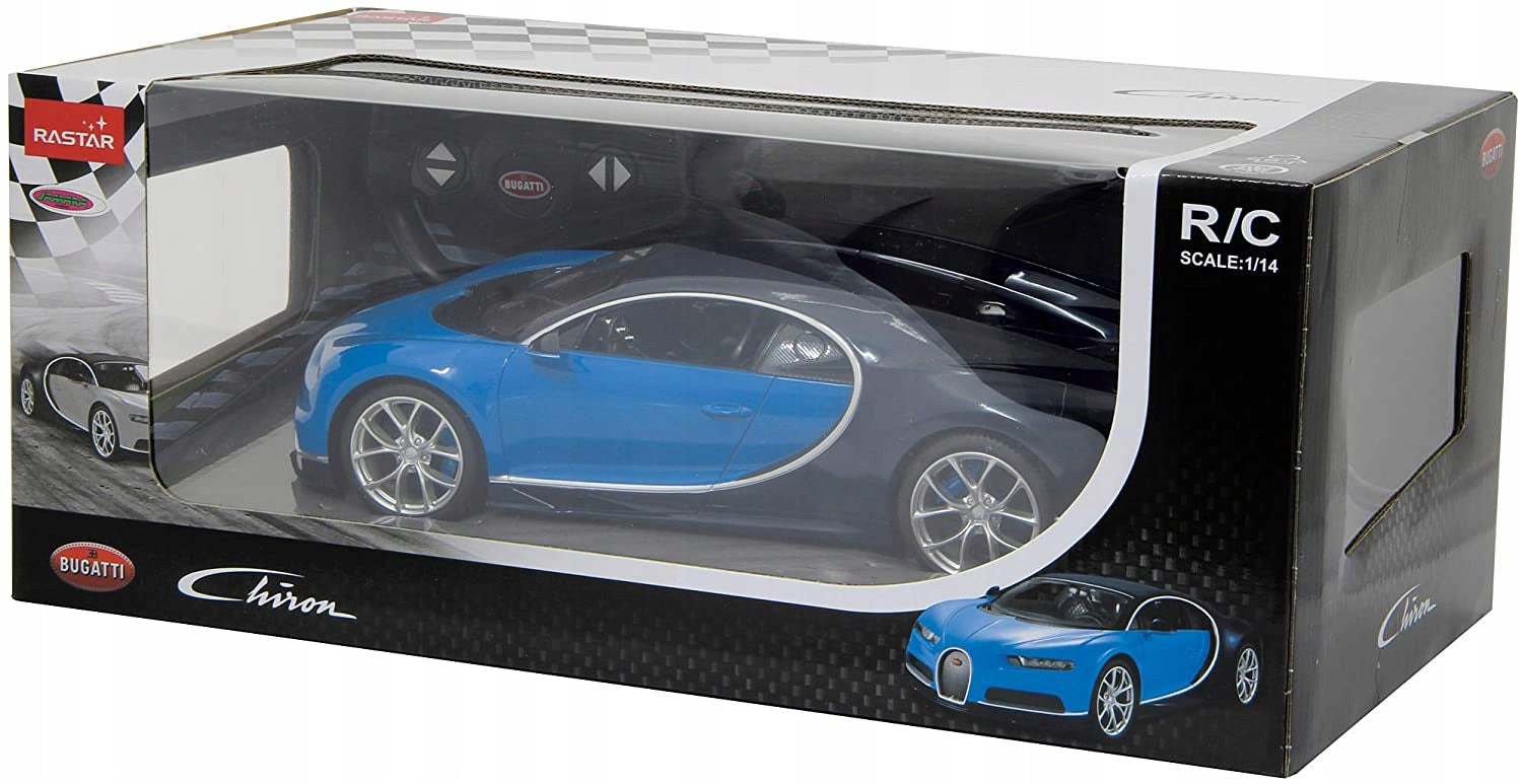 RASTAR AUTO, for radio, Bugatti Chiron, 1:14 Brand Rastar