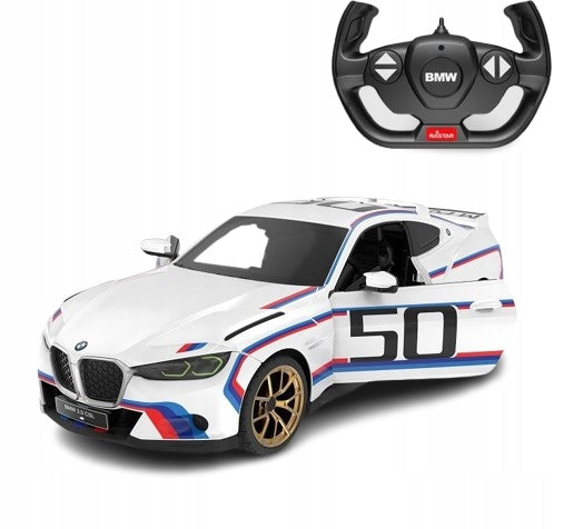 RASTAR CAR REMOTE CONTROLLED BMW 3.0 CSL SCALE 1:14 Brand Rastar