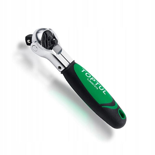 RATCHET 1/4x1/2" ROTATING HEAD 360° 72 TEETH 160MM TOPTUL CJMM1616