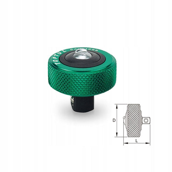 RATCHET MINI ROUND 1/4" ROTARY KNOB TOPTUL CAUB0826 Manufacturer code CAUB0826