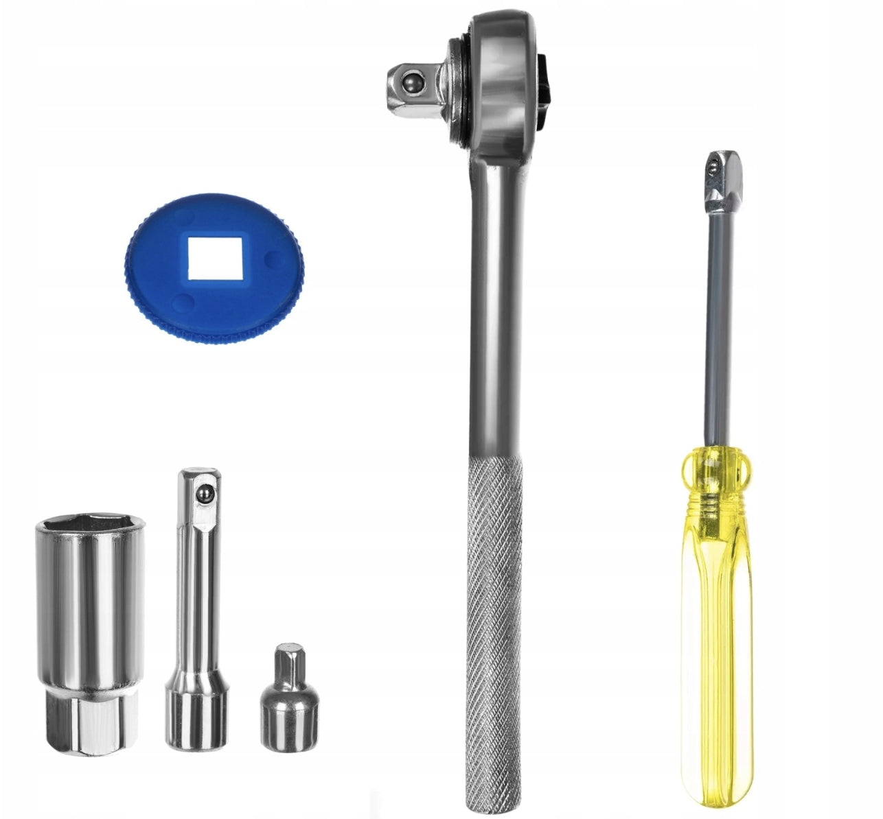 RATCHET SOCKETS SOCKET WRENCH SET 40 PIECES SOCKET WRENCHES + CASE Brand Krischner
