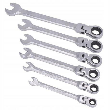 RATCHETING EYE WRENCHES BROKEN 6 PIECES XL-Tools Manufacturer code KGRZ61