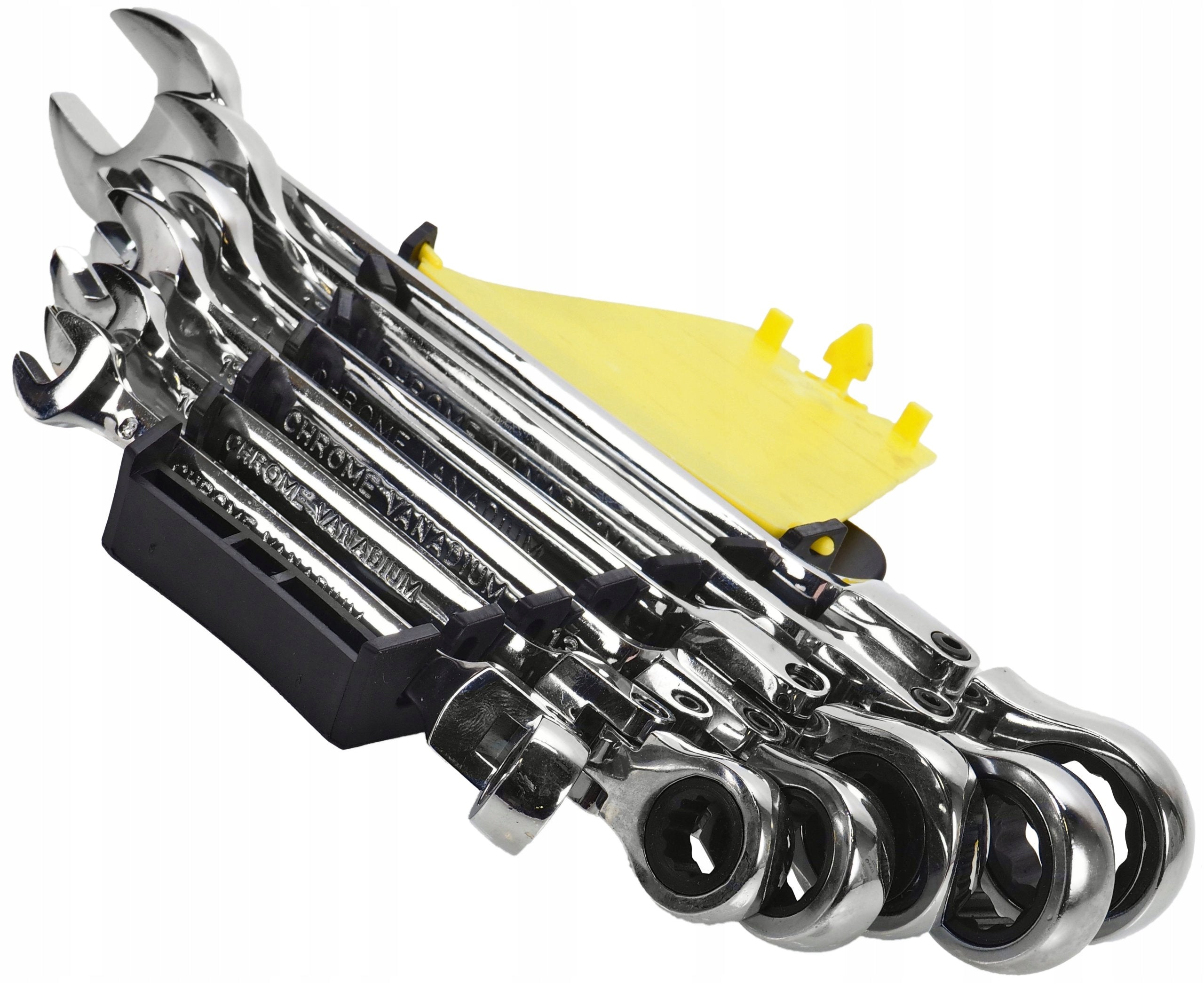 RATCHETING FLAT EYE WRENCHES BROKEN 8-19 6F Brand Falon-Tech