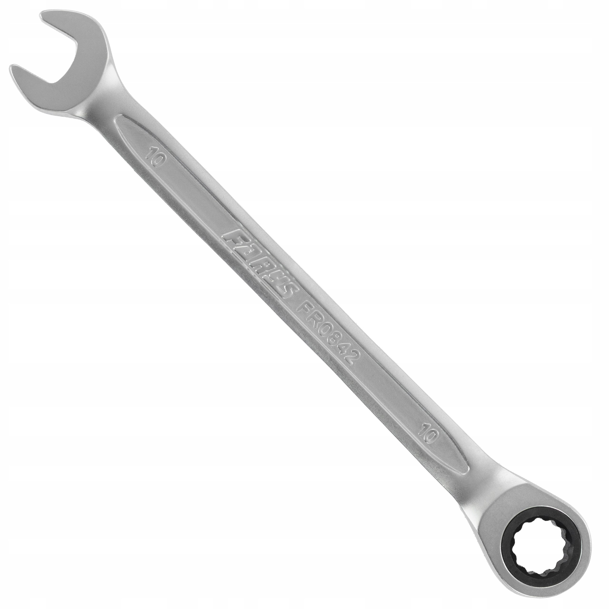 RATCHETING WRENCH 10MM 90 TEETH CRV CHROME WORKSHOP FARYS Brand Farys