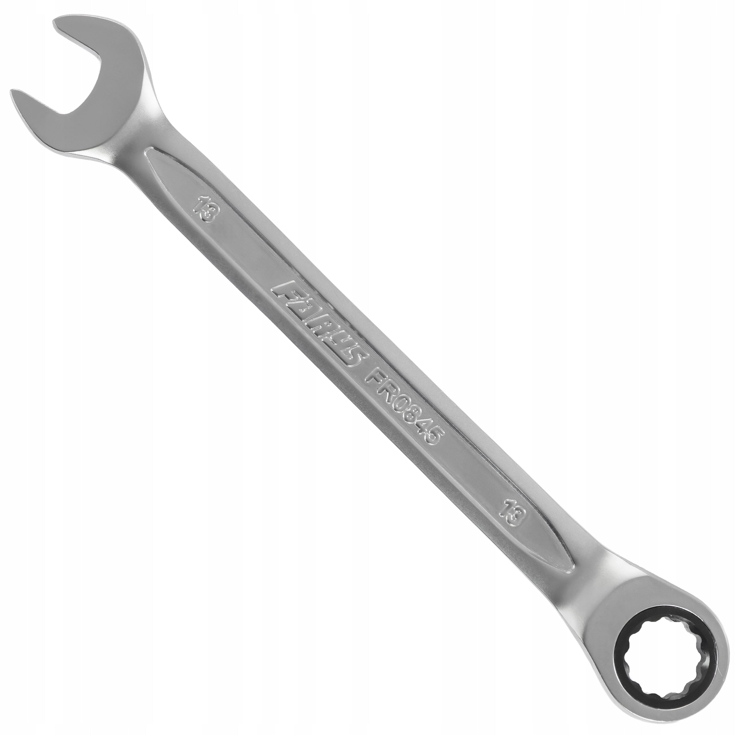 RATCHETING WRENCH 13MM 90 TEETH CRV CHROME WORKSHOP FARYS Key type combination
