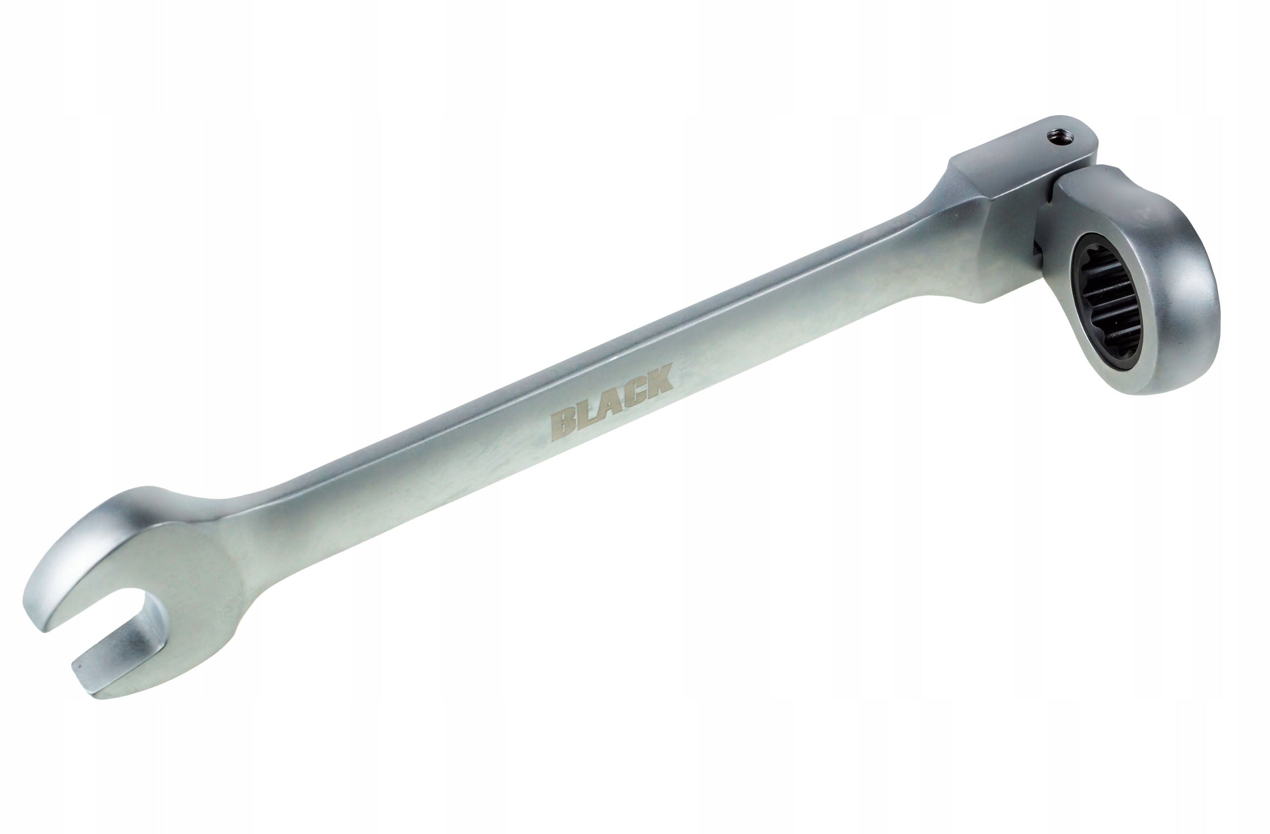 RATCHETING WRENCH 13MM ARTICULATED BLACK CRV EAN (GTIN) 5905427500551
