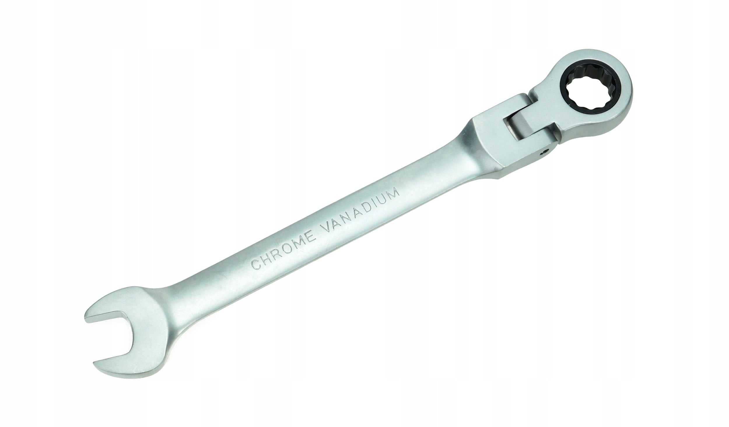 RATCHETING WRENCH 13MM ARTICULATED BLACK CRV Product weight with unit packaging 0.15 kg