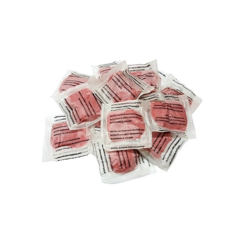 RATIMOR BROMADIOLON Poison for mice and rats Poison Paste sachets 1kg Brand Ratimor