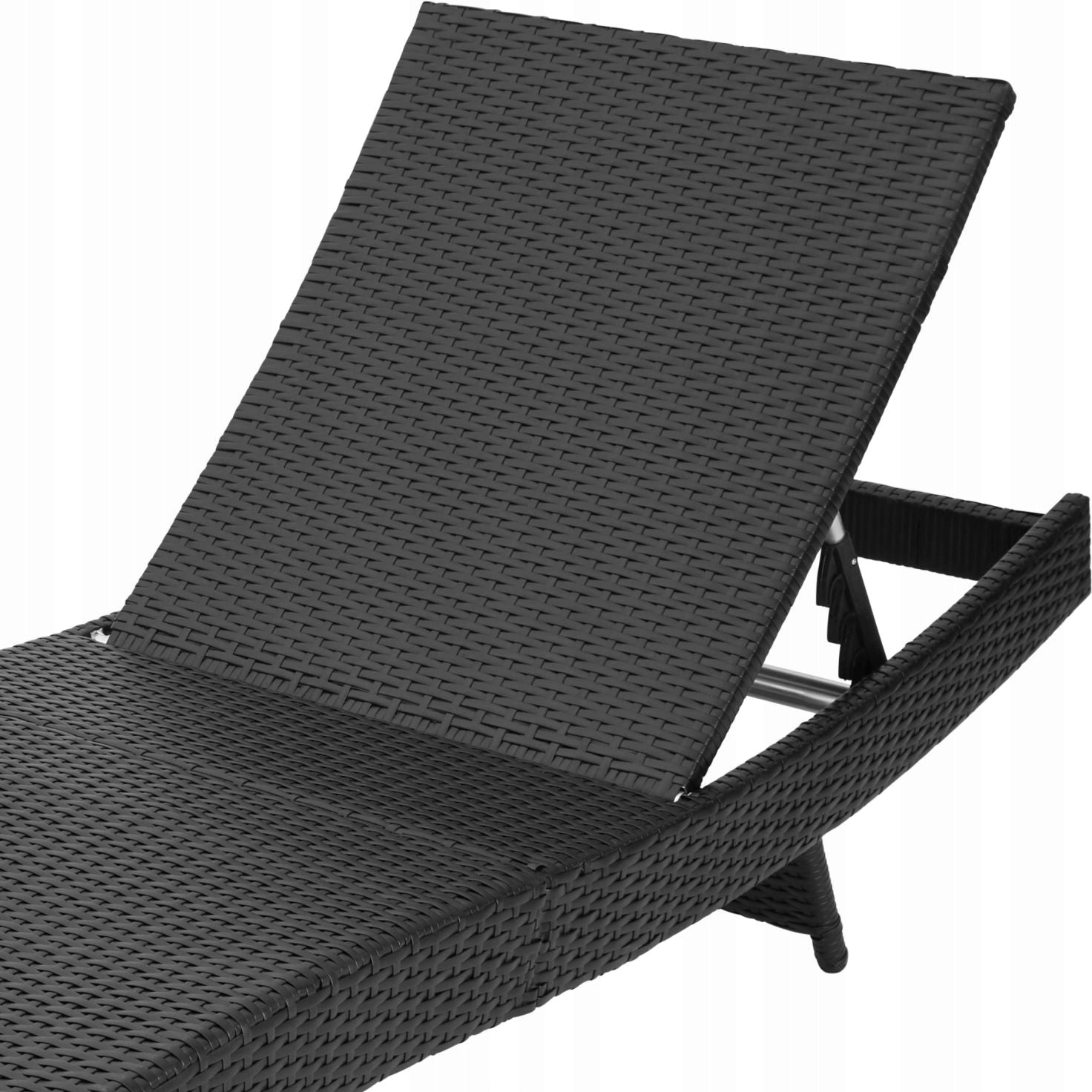 RATTAN COUCH GARDEN LOUNGER Brand TecTake
