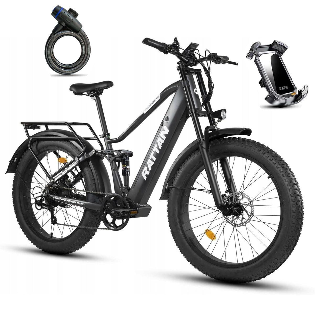 RATTAN Pathfinder PRO Electric Vehicles 48V 18AH 1000W Motor 40 km/h
