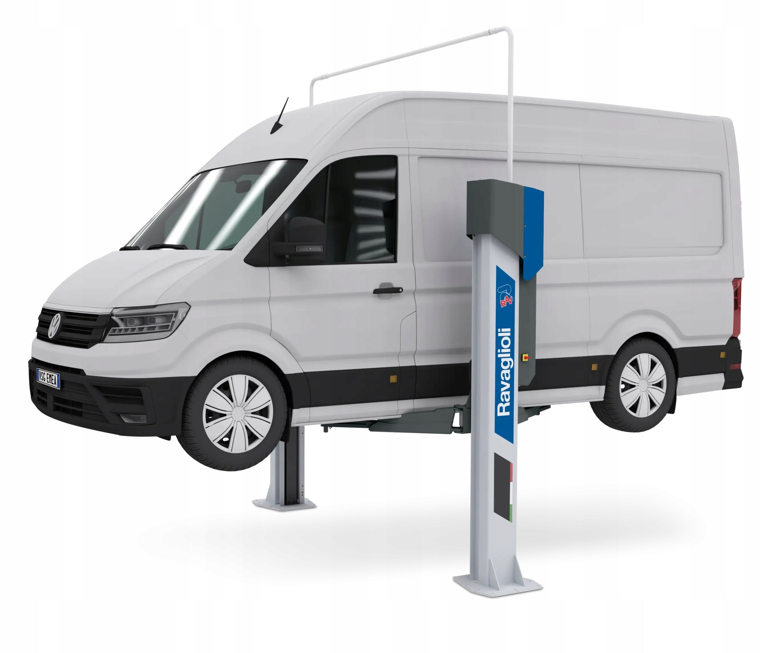 RAVAGLIOLI KPX42 LIFT 2 COLUMN 4,2 TONS COMBINED TOP ADJUSTABLE