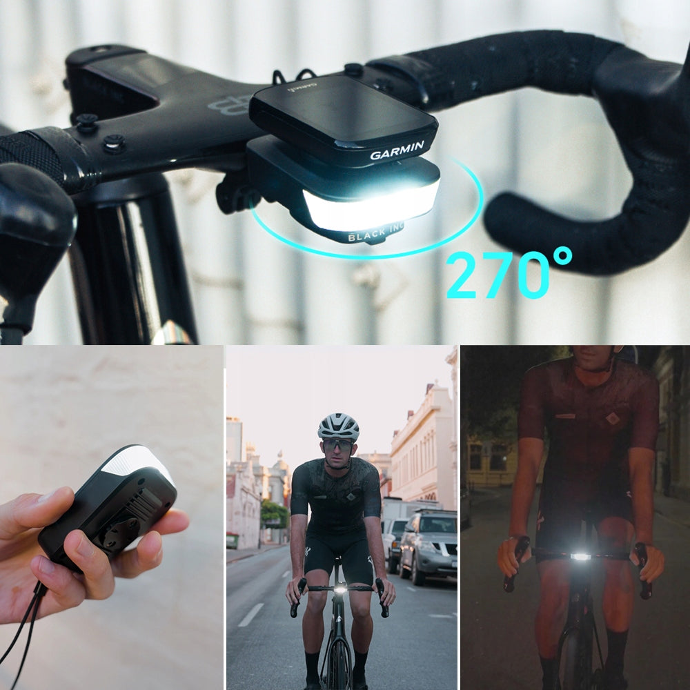 RAVEMEN FR500+CL01pro Bike Light Kit (Front + Rear) Kind front-facing