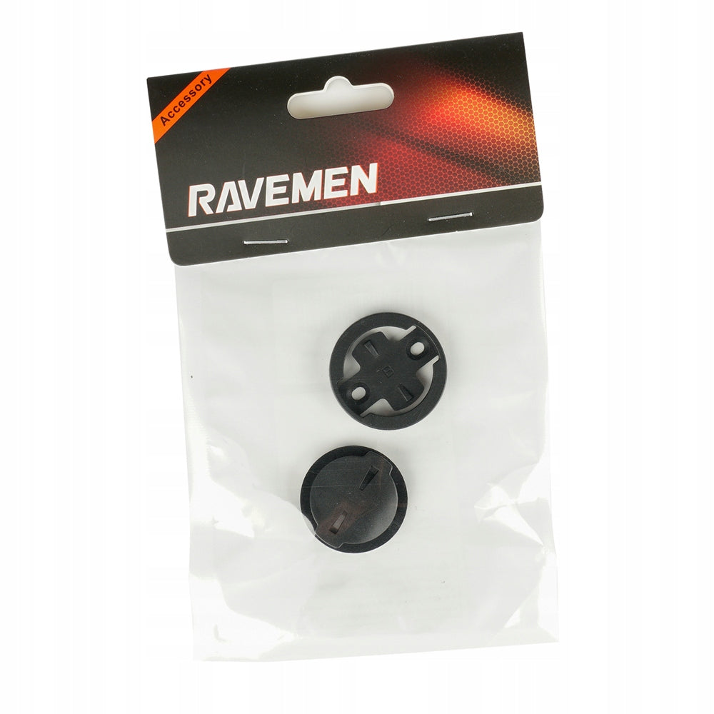 RAVEMEN QTM03 Adapter Mount for FR160 Compatible with Bryton Bike Computers Manufacturer code QTM03