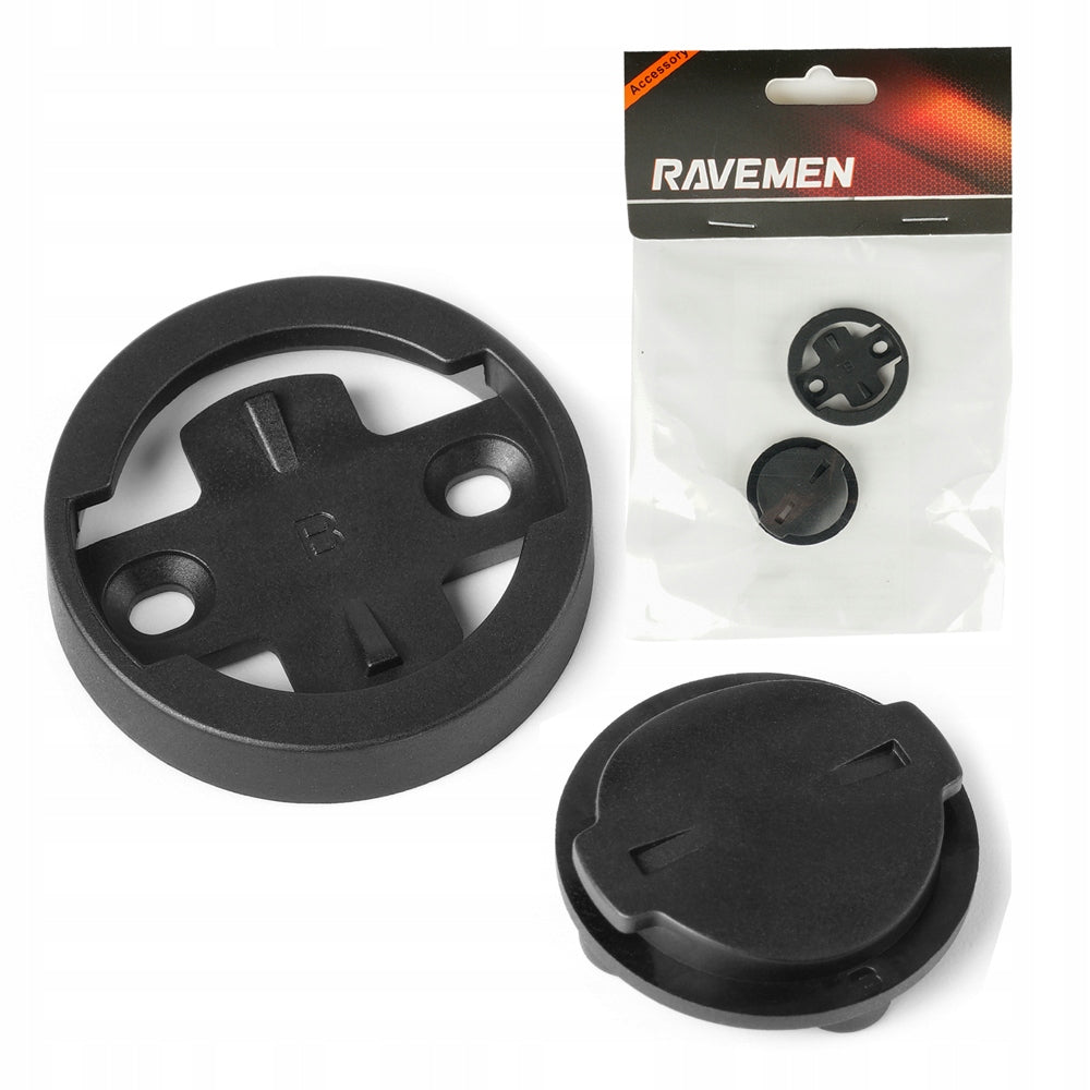 RAVEMEN QTM03 Adapter Mount for FR160 Compatible with Bryton Bike Computers