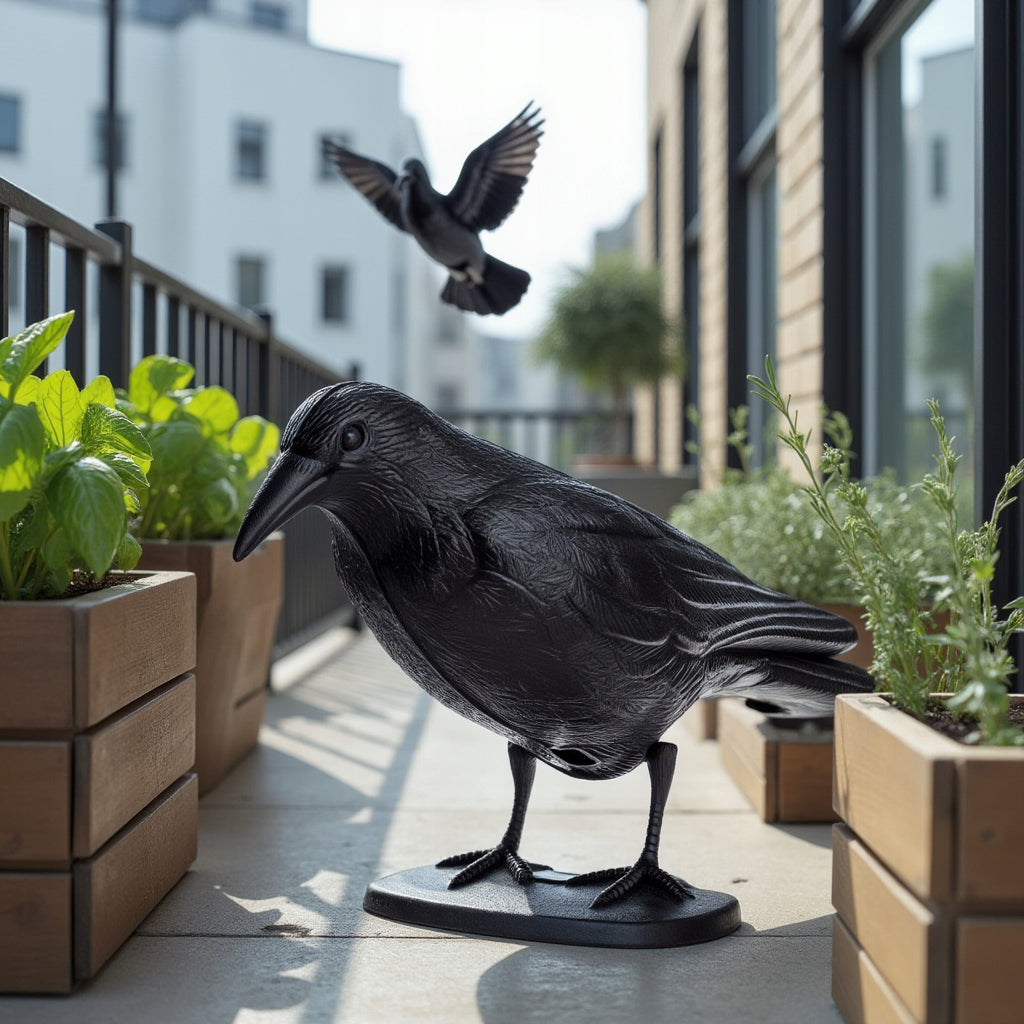 RAVEN BIRD REPELLENT PIGEON STARLINGS LARGE FOR BALCONY PIGEON BIRDS XXL Brand Kadax