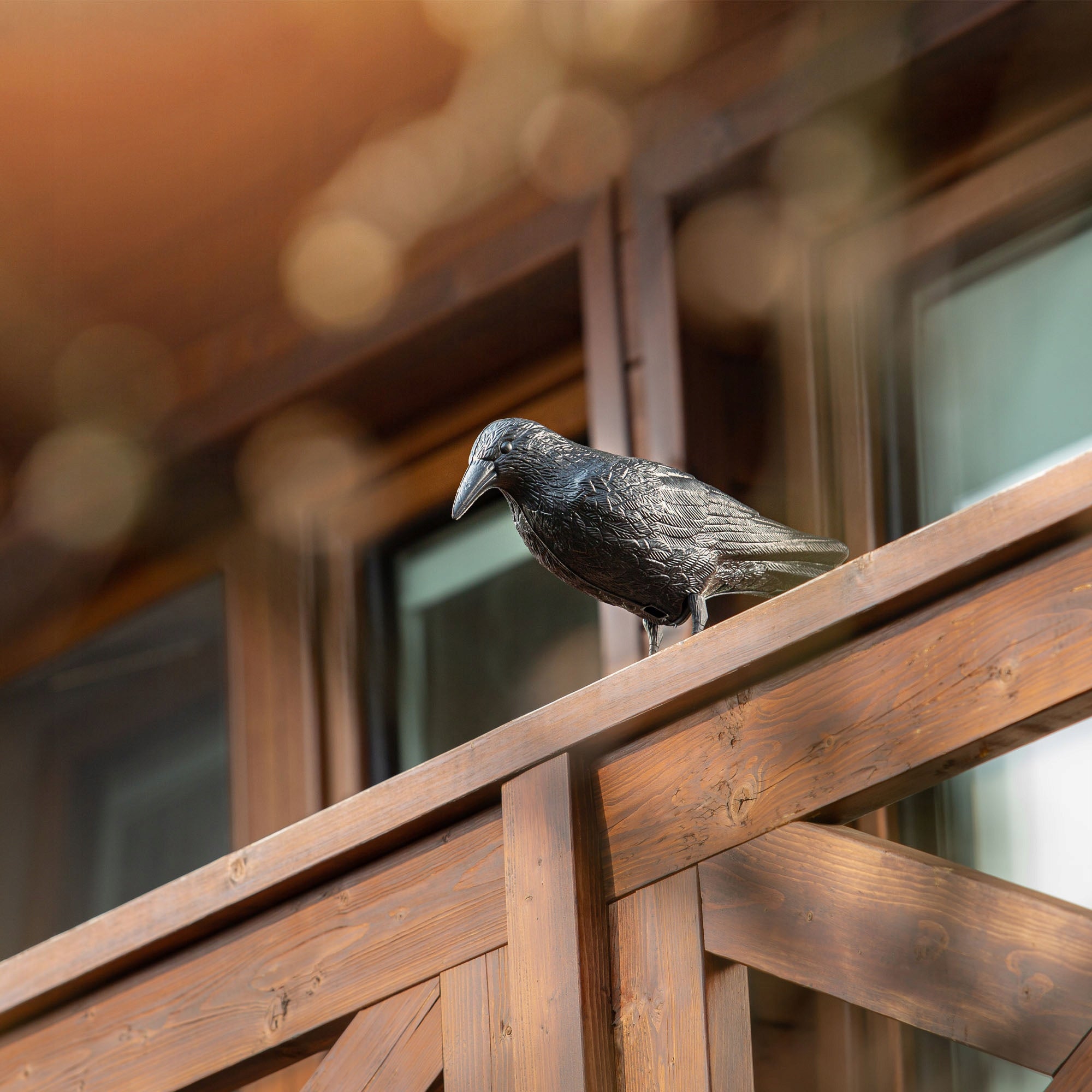 RAVEN BIRD REPELLENT PIGEON STARLINGS LARGE FOR BALCONY PIGEON BIRDS XXL Kind repellent