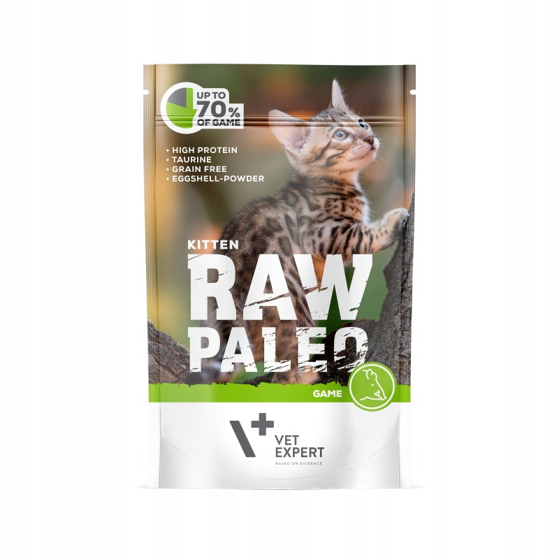 RAW PALEO Kitten Game sachet 100g game