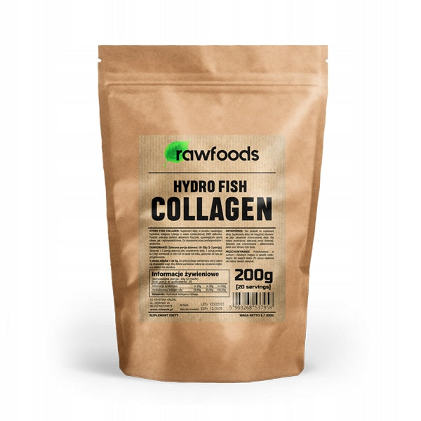 RAWFOODS HYDRO FISH MARINE COLLAGEN 200G MARINE COLLAGEN FISH
