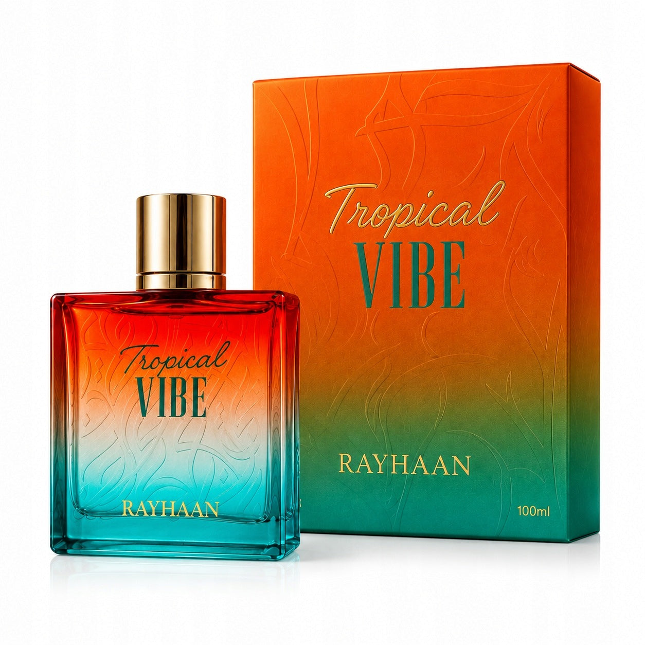 RAYHAAN TROPICAL VIBE 100 ML UNISEX ARABIAN PERFUME *WONDERFUL* SOMETHING BEAUTIFUL