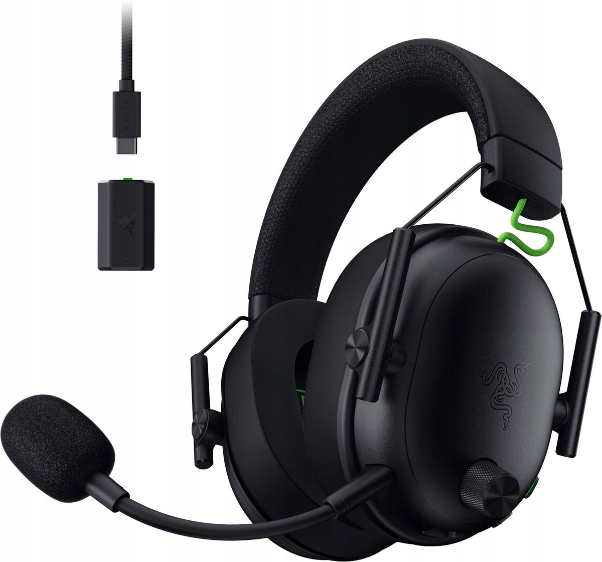 RAZER BlackShark V3 Headphones for Xbox Wireless, On-Ear Black Model BLACKSHARK V3
