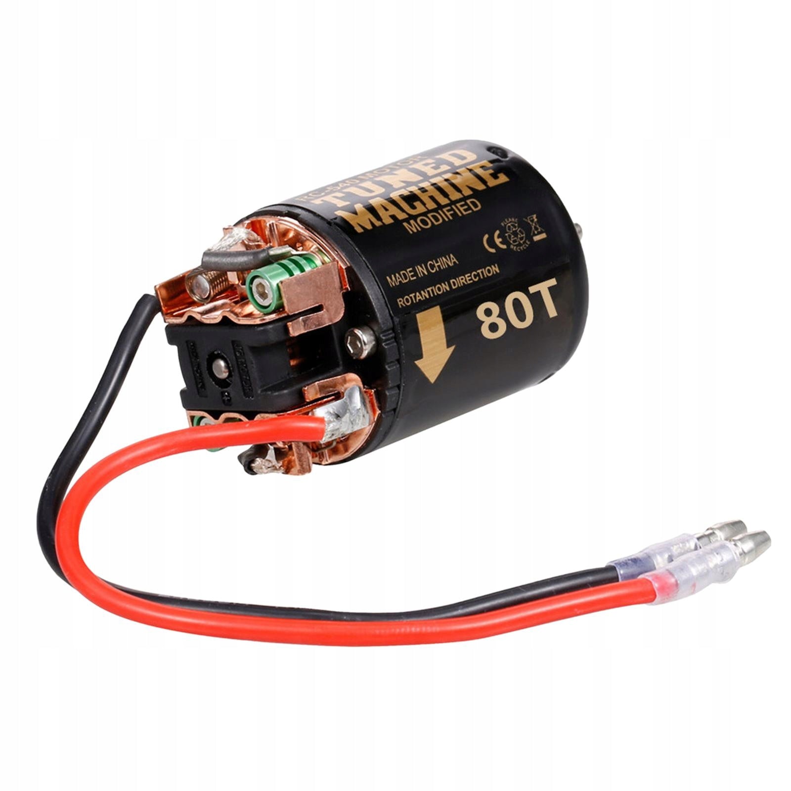 RC 540 Brushed Motor for 1/10 Scale RC Car Crawler Truck Spare Parts 80T Kind parts
