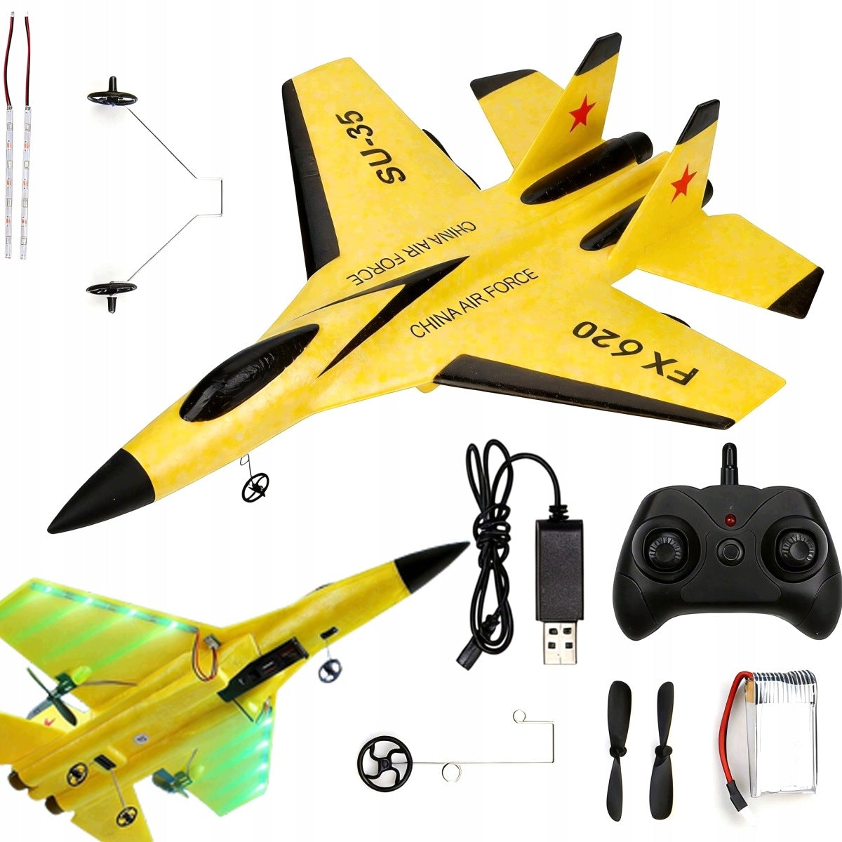 RC Airplane 2,4GHz RC Airplane Soaring Model Airplane SU-35 EPP