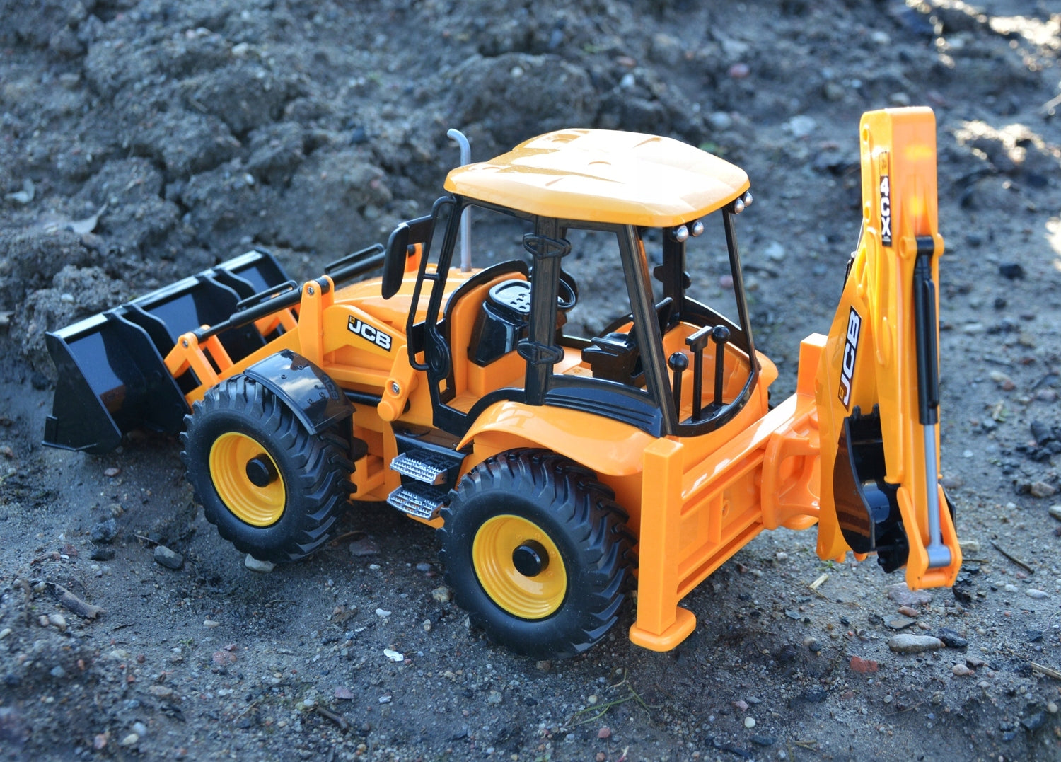 RC BAGR-NAKLADAČ Dálkově Ovládaný VELKÝ TRAKTOR LICENCE JCB + OVLADAČ Brand Pan i Pani Gadżet