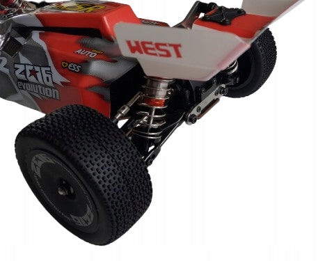 RC CAR 4x4 SCALE 1:14 55km/h RED Manufacturer code ZDALNIE STEROWANY PILOT CZERWONE 4X4 AP45879