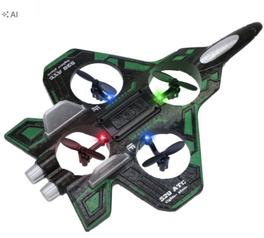 RC Foam Aircraft – Remote Controlled Model with LED Lighting Manufacturer code Samolot Piankowy RC