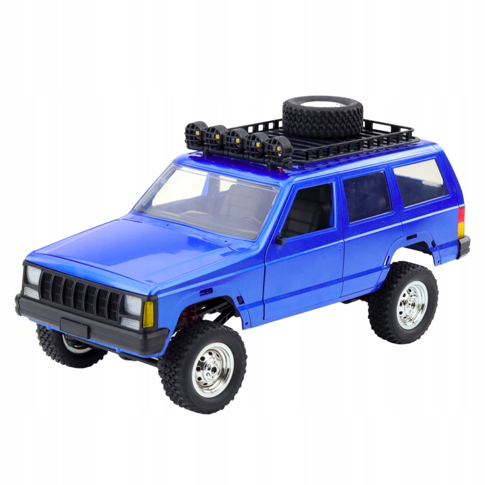 RC Off-Road Car 4x4 MN78 Blue Scale 1:12 Lean Toys Brand LEAN Toys