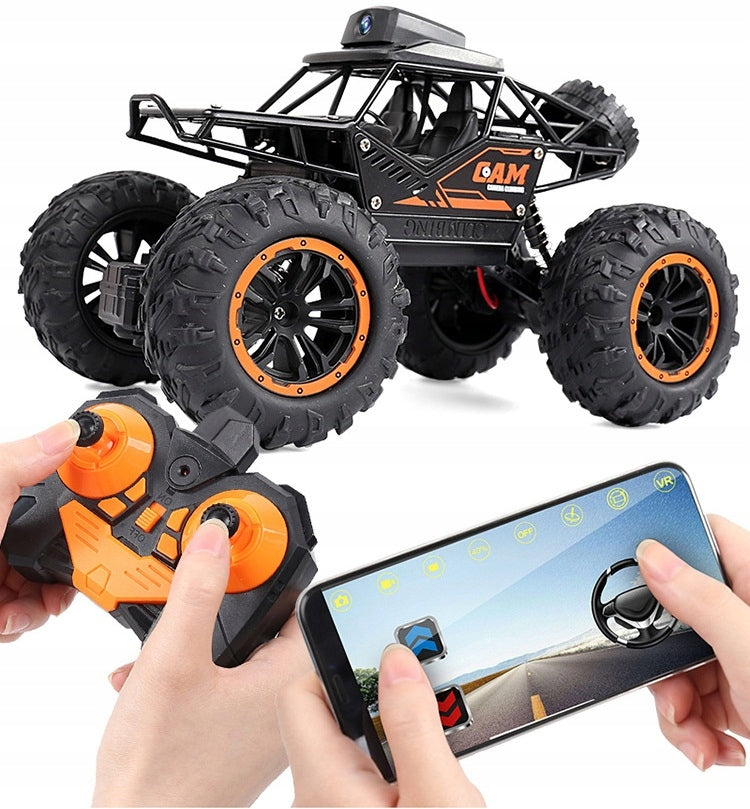 RC ROCK CRAWLER CAR FOR REMOTE CONTROL 2.4ghz WITH LIVE CAMERA FOR KIDS Manufacturer code 5437